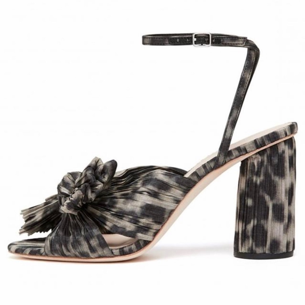 Loeffler Randall Camellia Knot Mule